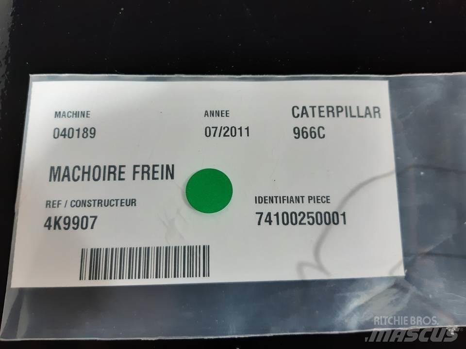 CAT 966C Rupsbanden, kettingen en onderstel