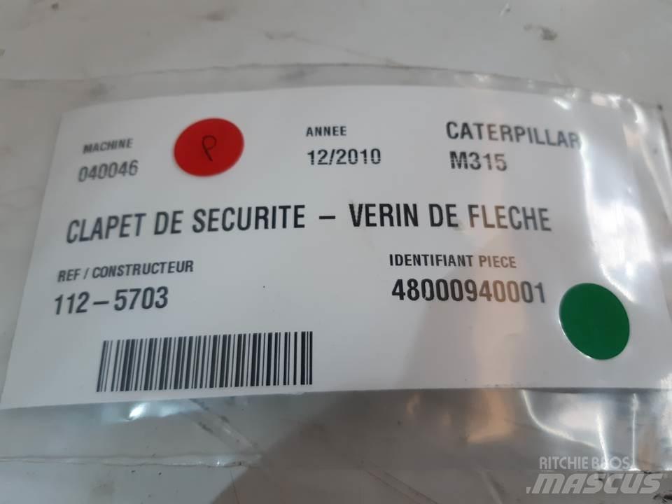 CAT M315 Hydraulics
