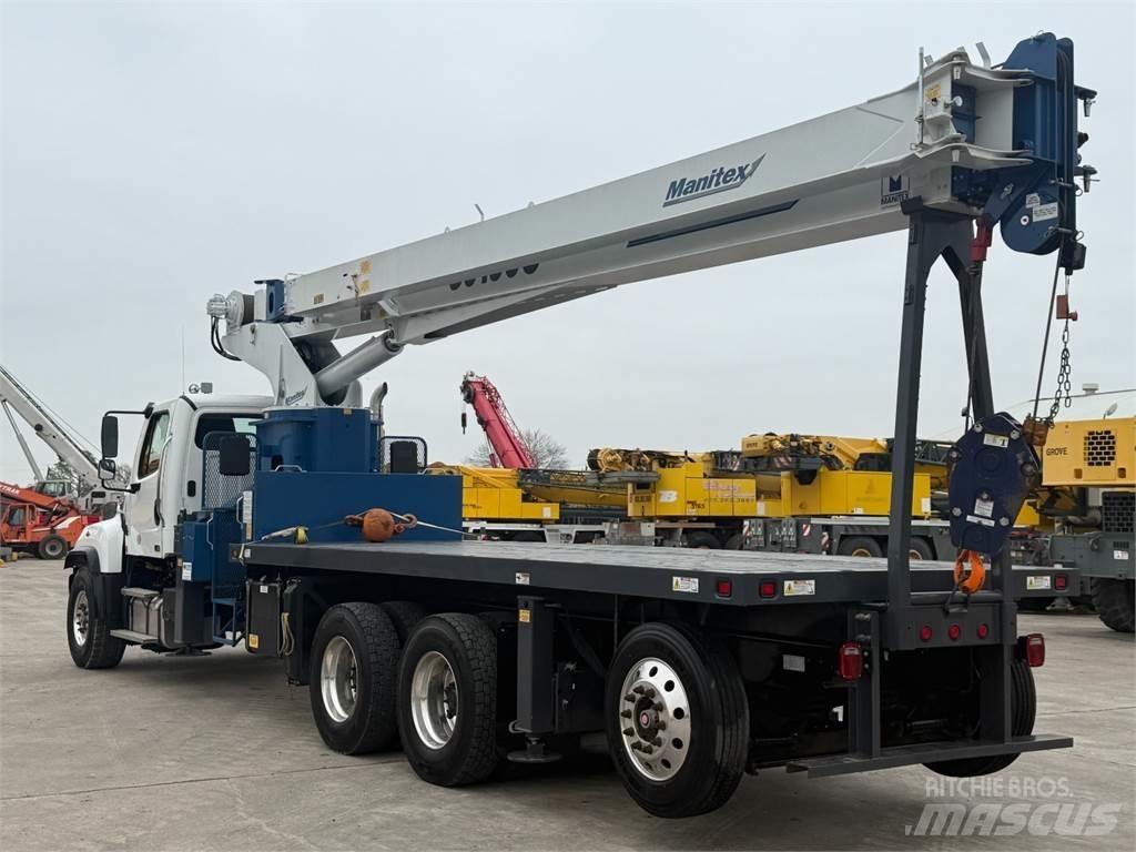 Manitex 30100 C Vlakke laadvloer met kraan