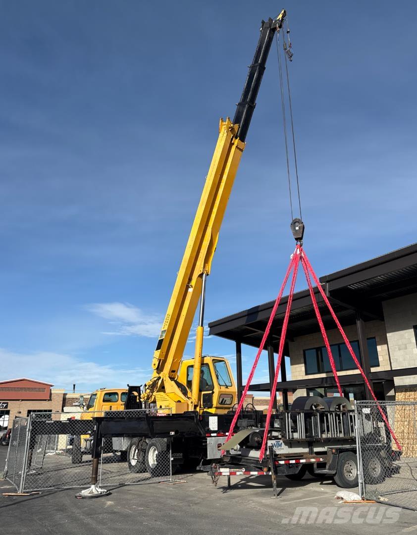 National 1400H Vlakke laadvloer met kraan