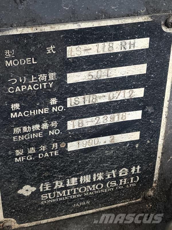 Sumitomo LS-118RH Rupshijskranen