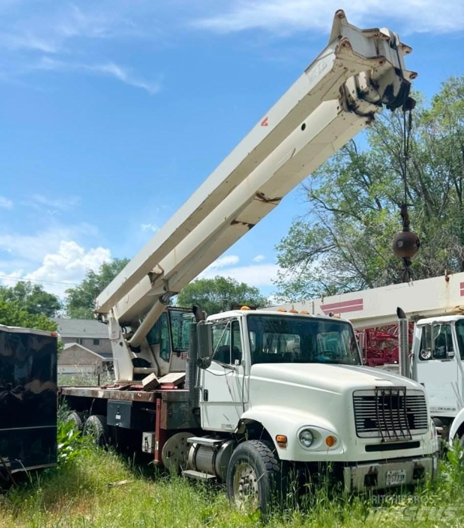 Terex RS 60100 Vlakke laadvloer met kraan