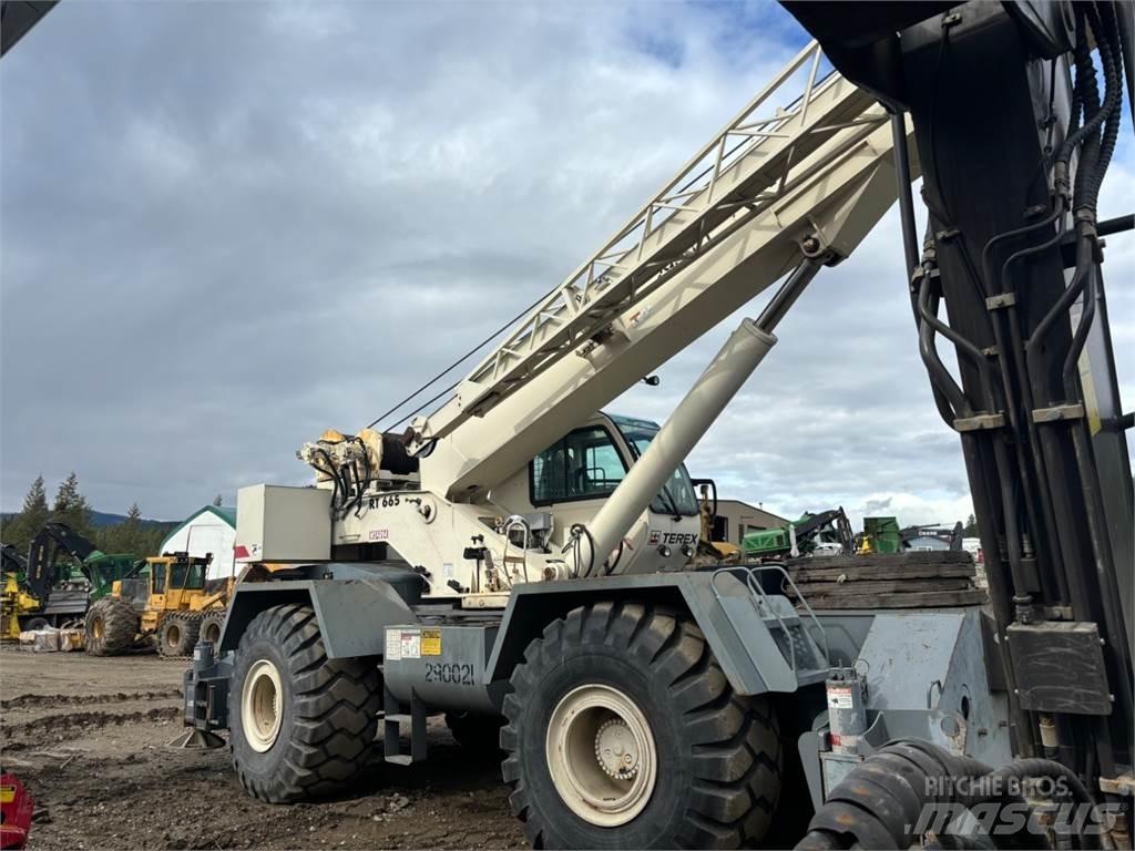 Terex RT 665 Ruwterrein kranen