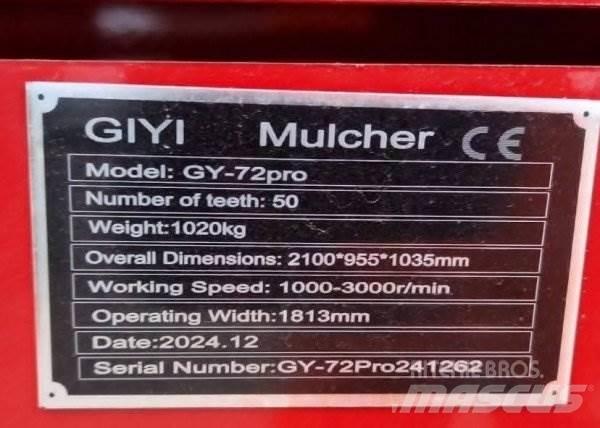  _JINÉ GIYI GY-72pro Stobbenfreesmachines