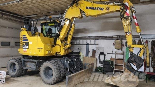 Komatsu PW 138 MR Wielgraafmachines