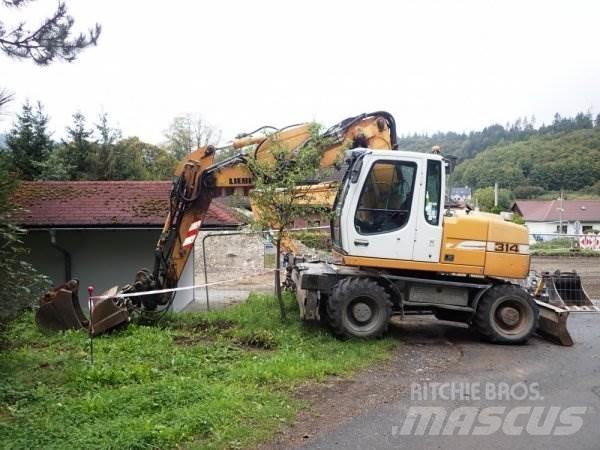 Liebherr A 314 Wielgraafmachines