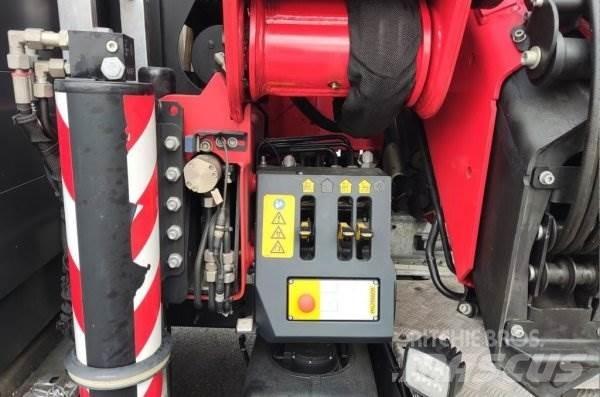Scania P410 Vlakke laadvloer met kraan