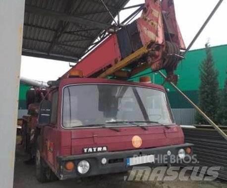 Tatra T815 +ČKD AD 28 Vlakke laadvloer met kraan