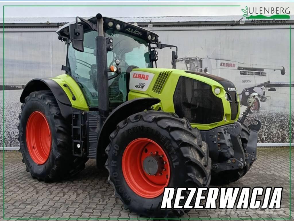 CLAAS Axion 850 CIS Tractoren