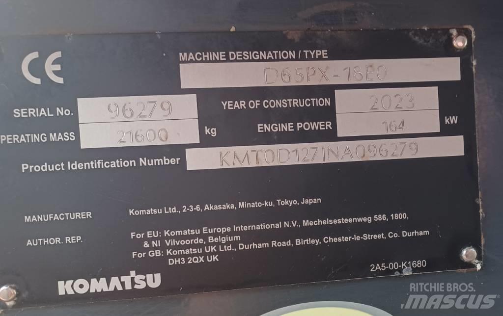 Komatsu D65PX-18 Rupsdozers