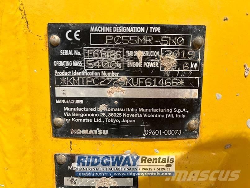 Komatsu PC 55 MR-5 Minigraafmachines < 7t