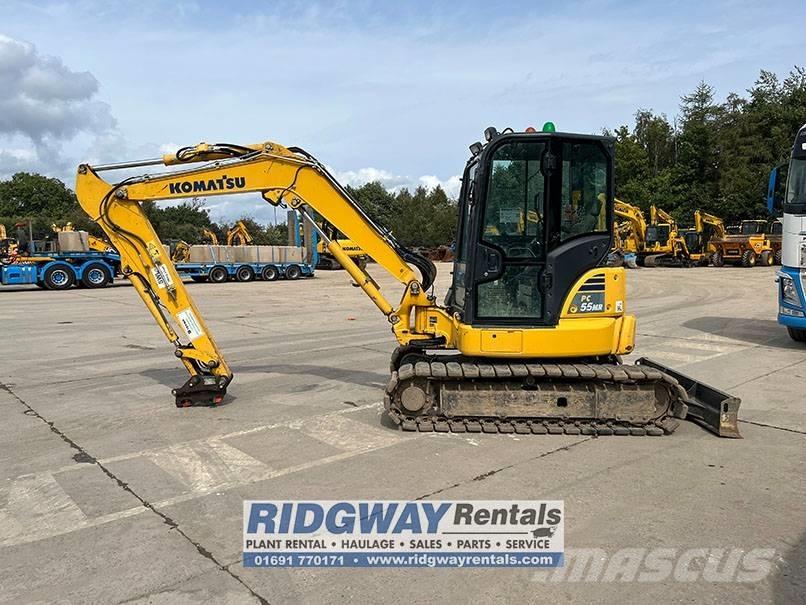 Komatsu PC 55 MR-5 Minigraafmachines < 7t