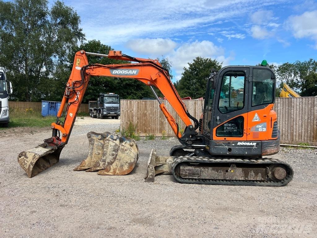 Doosan DX 63-3 Minigraafmachines < 7t