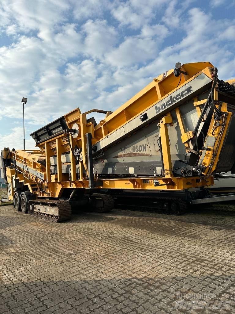 Backers 3-mtal Mobiele zeefinstallaties