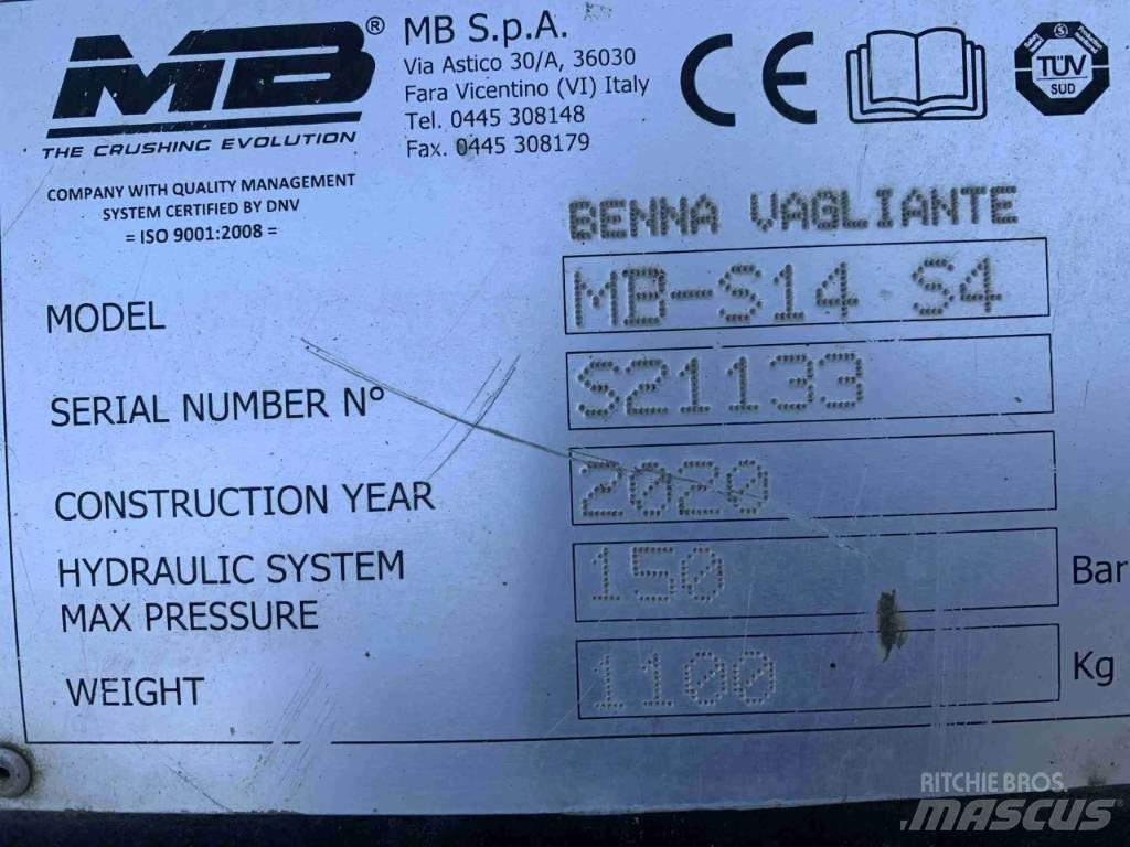 Pladdet MB-S14 S4 Overige componenten