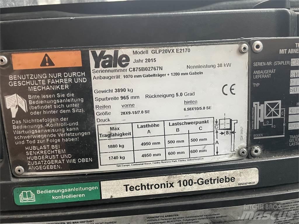 Yale GLP20VX LPG heftrucks
