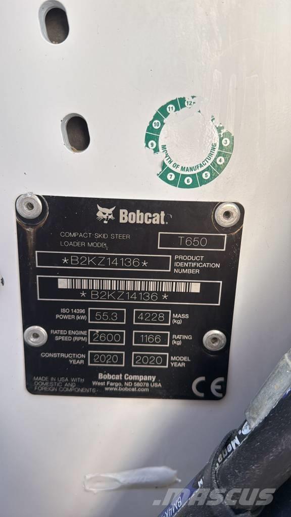 Bobcat T 650 Rupsladers
