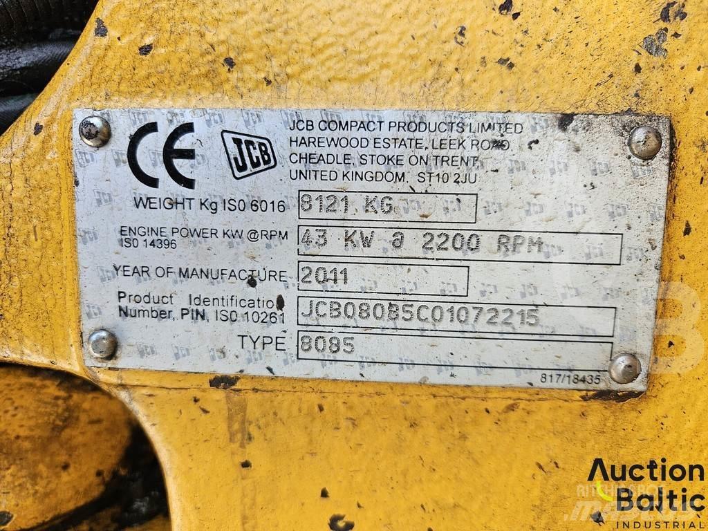 JCB 8085 Midigraafmachines 7t - 12t