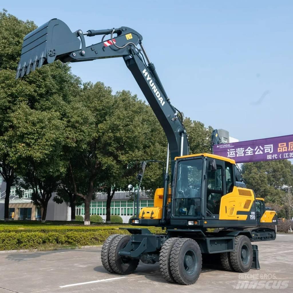 Hyundai HW 150 Wielgraafmachines