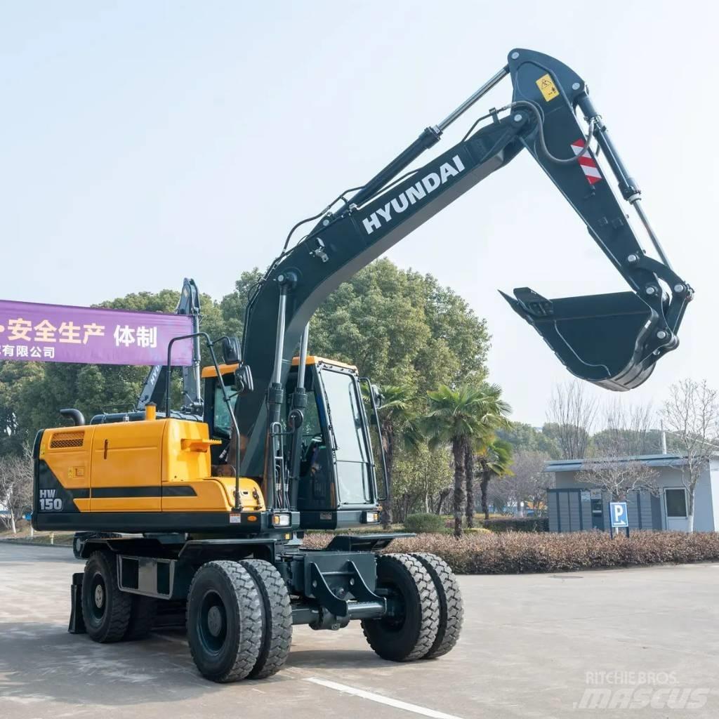 Hyundai HW 150 Wielgraafmachines