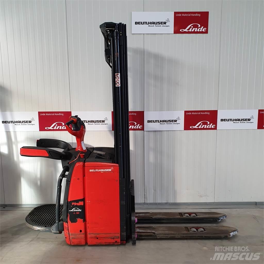 Linde L16AP Stapelaar meeloop