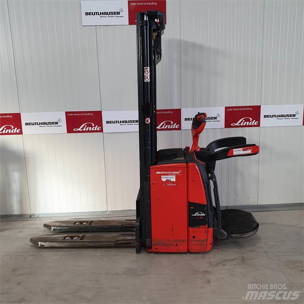 Linde L16AP Stapelaar meeloop