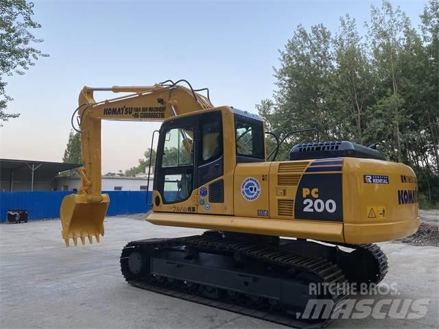 Komatsu PC200-8 Rupsgraafmachines