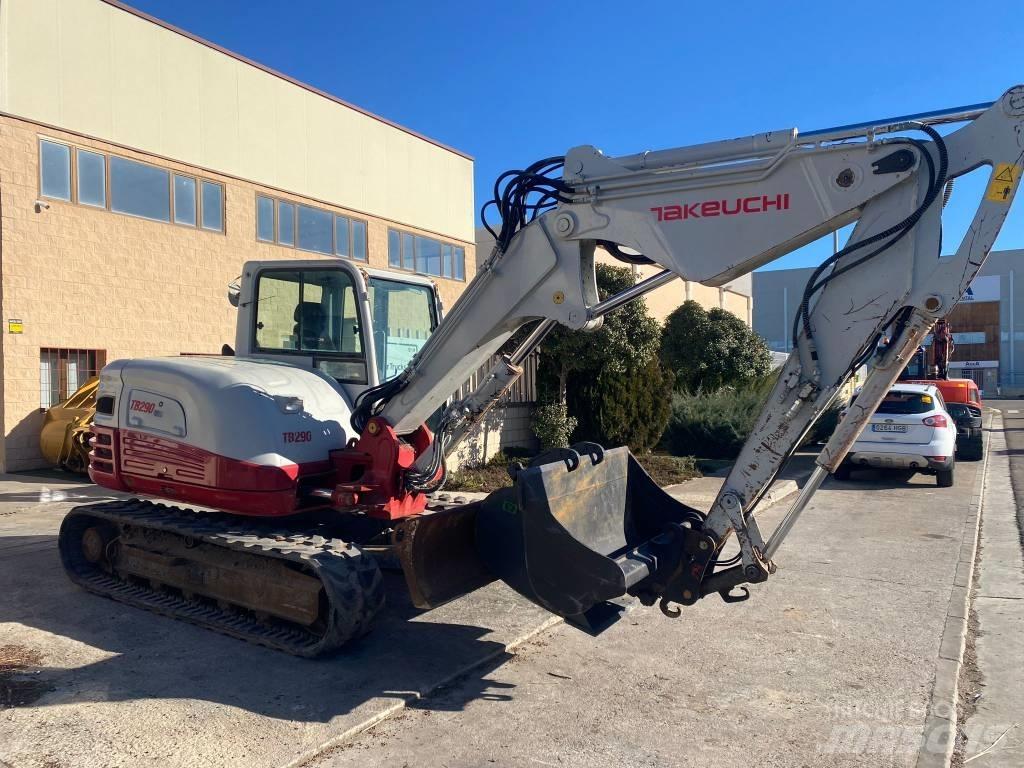 Takeuchi TB 290 Midigraafmachines 7t - 12t