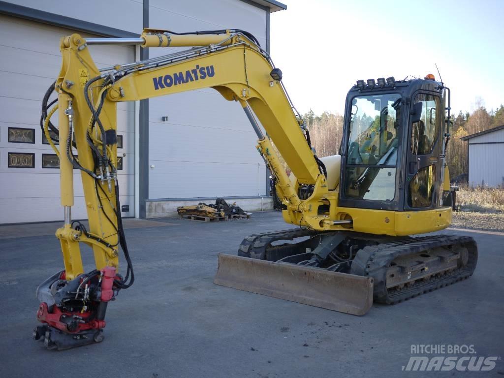 Komatsu PC 80 MR-3 Midigraafmachines 7t - 12t