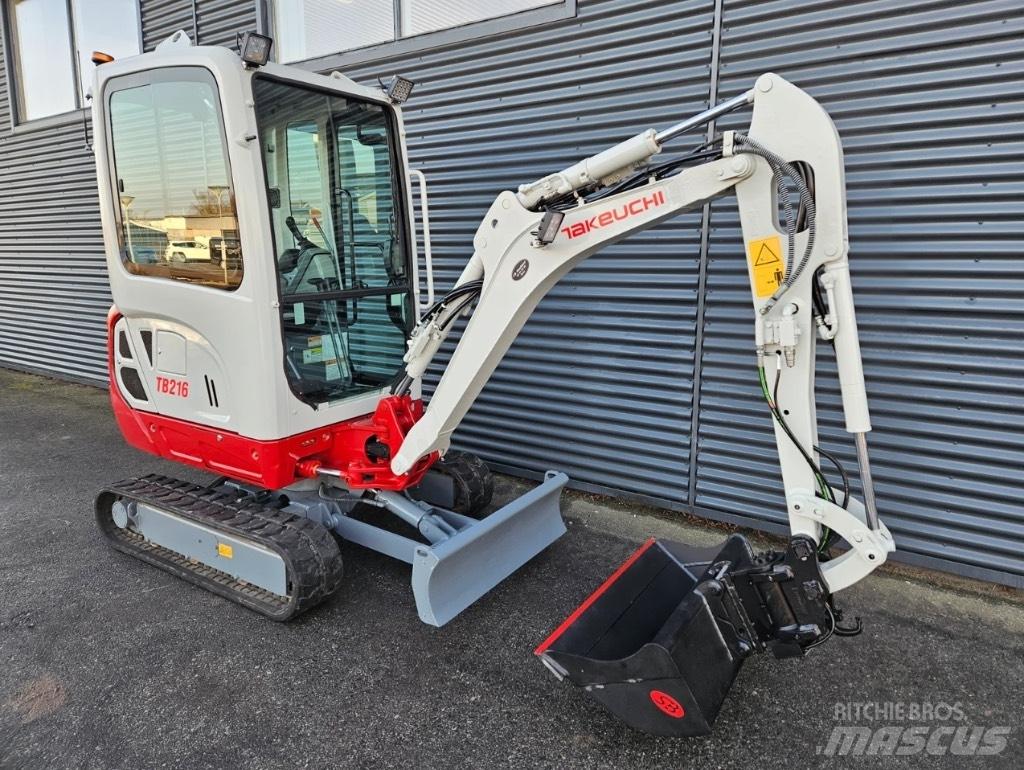 Takeuchi TB 216 Minigraafmachines < 7t