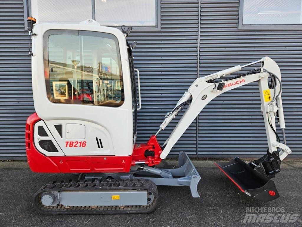 Takeuchi TB 216 Minigraafmachines < 7t