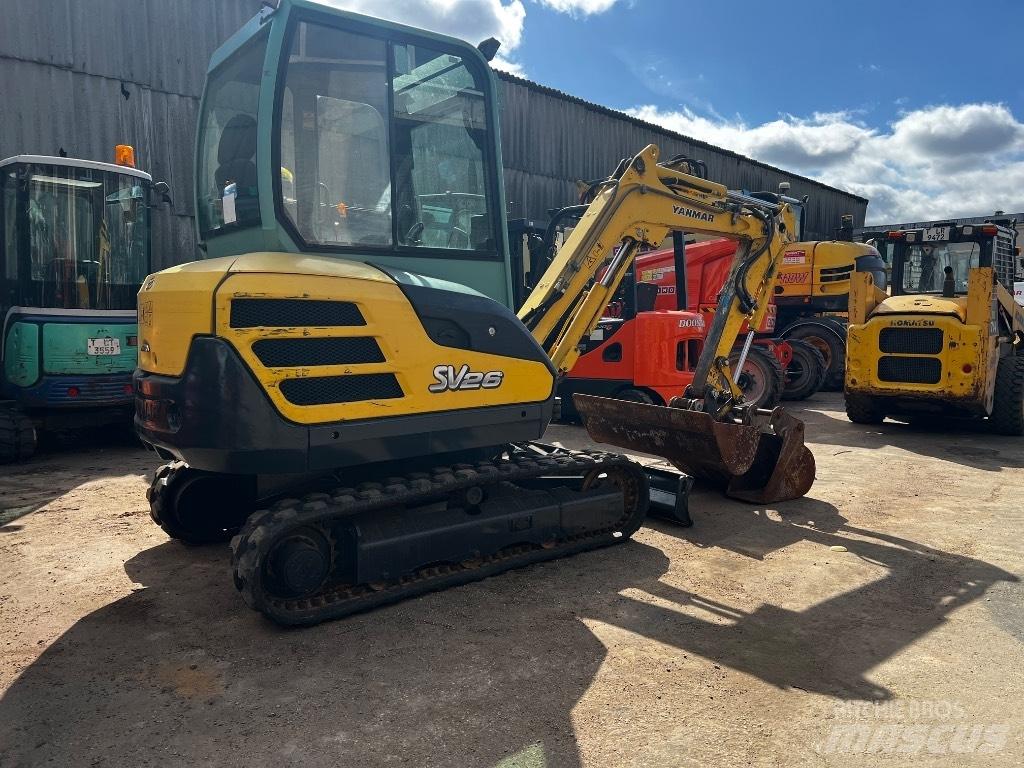 Yanmar SV26 Minigraafmachines < 7t