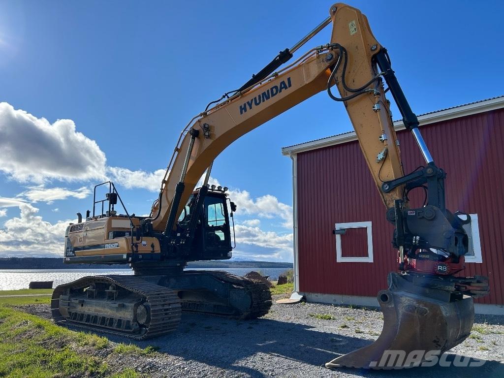 Hyundai HX 300 HW Rupsgraafmachines