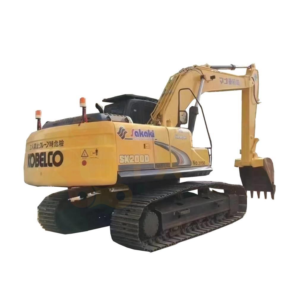 Kobelco SK 200 Rupsgraafmachines