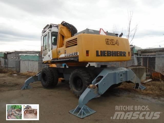 Liebherr A 924 Wielgraafmachines