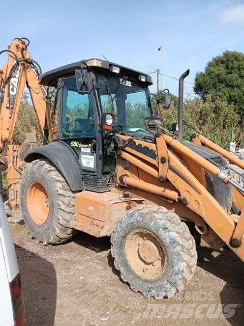 CASE 580 SR Plus Graaf-laadcombinaties