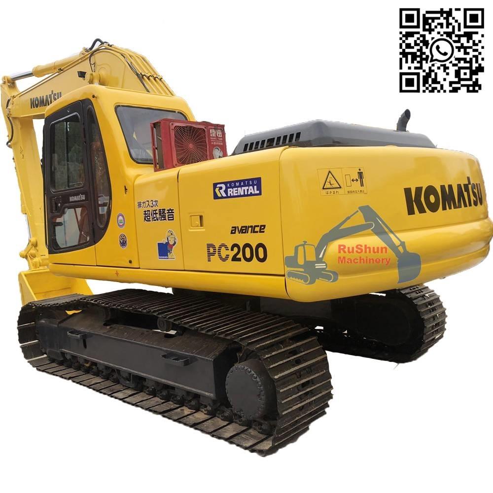 Komatsu PC200-6 Midigraafmachines 7t - 12t