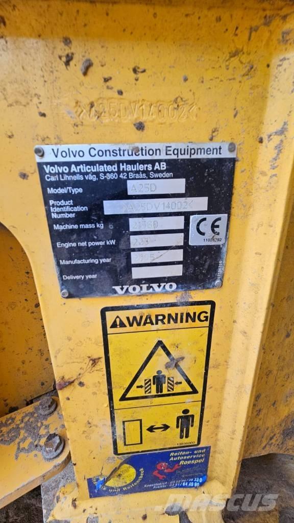 Volvo A 25 D Knik dumptrucks