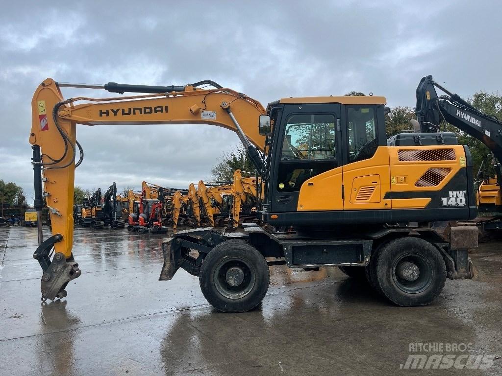 Hyundai HW140 Wielgraafmachines