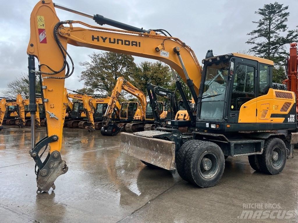 Hyundai HW140 Wielgraafmachines