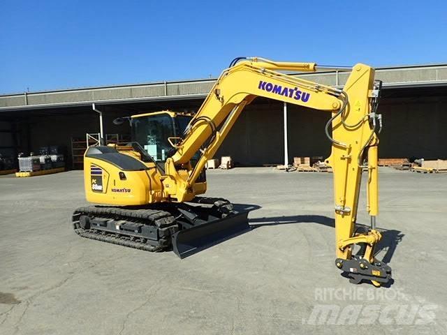 Komatsu PC88MR-11 Rupsgraafmachines