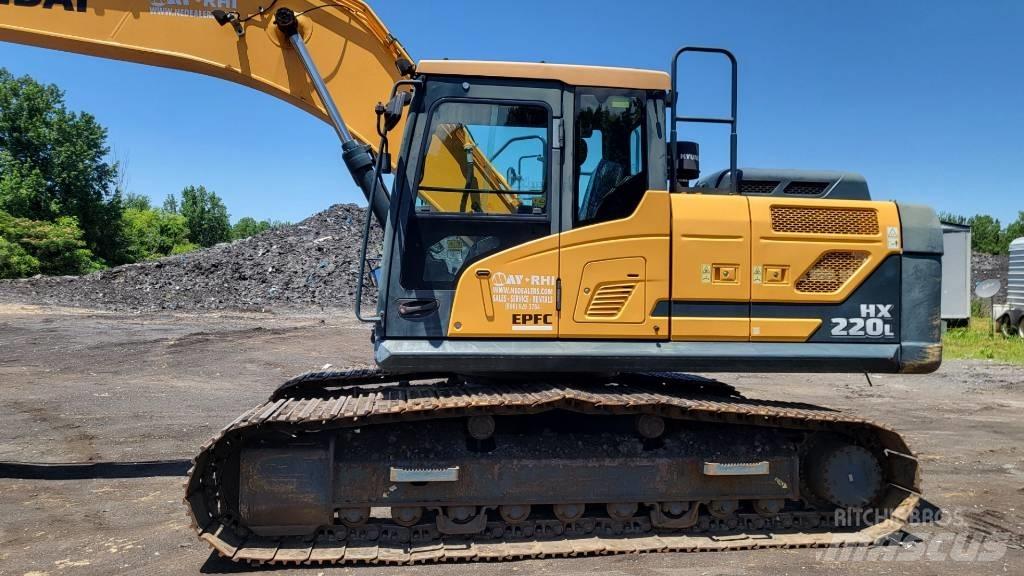 Hyundai HX220 L Rupsgraafmachines