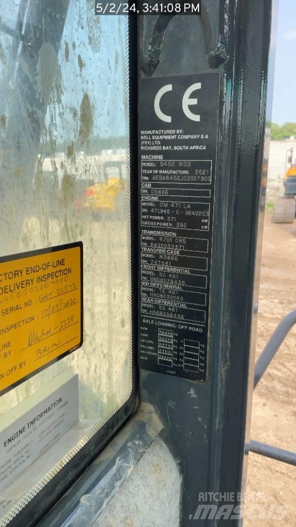 Bell B45E Knik dumptrucks