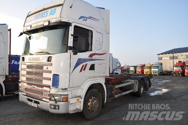 Scania 124 6X2 470 Containerchassis
