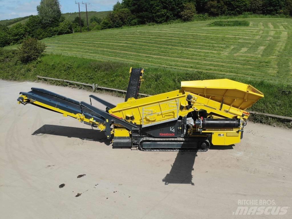 Keestrack K4 Mobiele zeefinstallaties