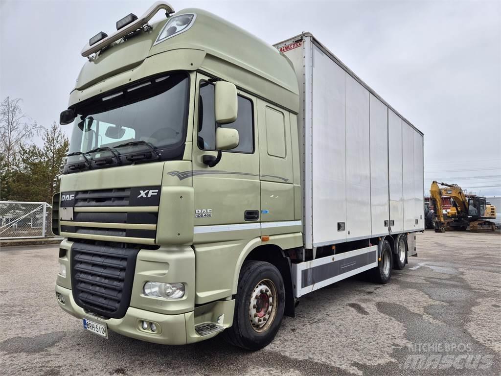 DAF XF 460 Bakwagens met gesloten opbouw
