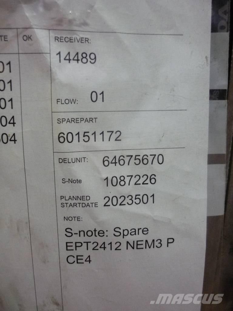 Volvo EPT 2412 Versnellingsbakken