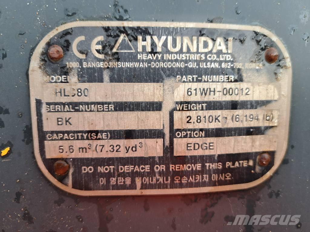 Hyundai HL 980 Wielladers