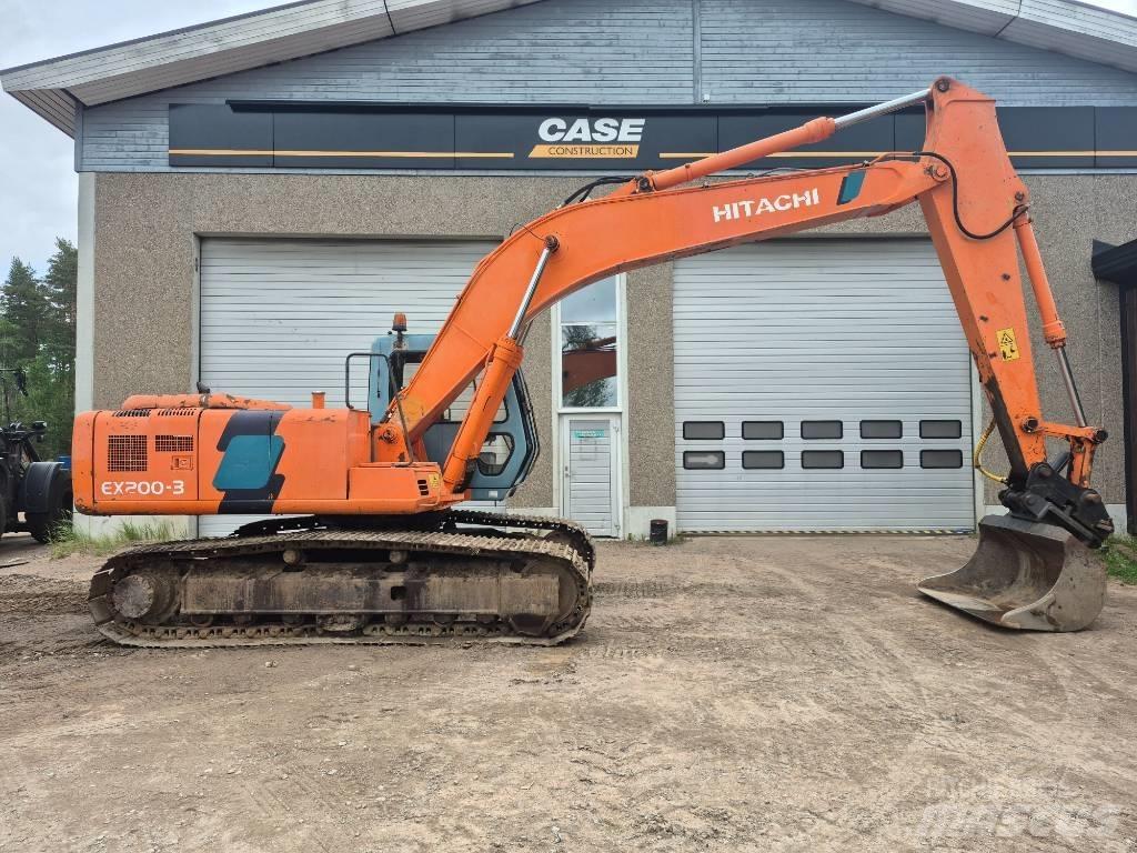 Hitachi EX 200-3 Rupsgraafmachines