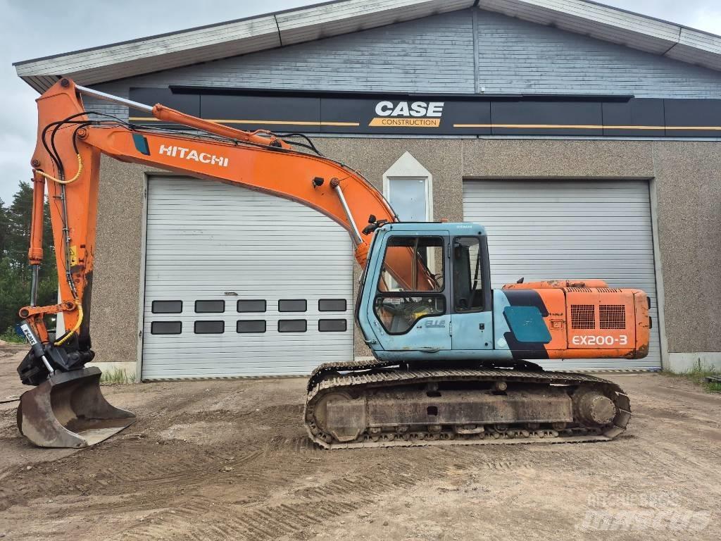 Hitachi EX 200-3 Rupsgraafmachines